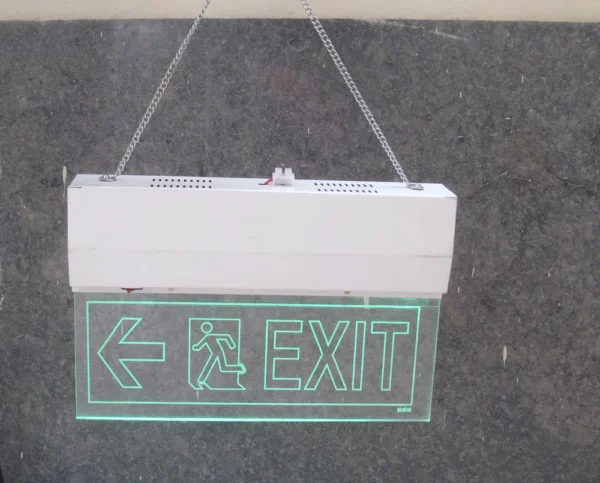 Fire Safety LED Exit Signage